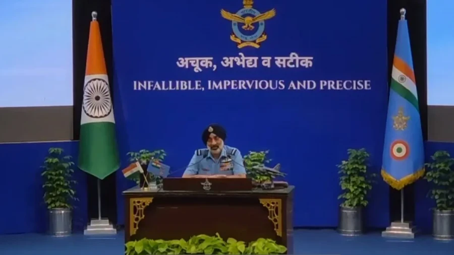 IAF Chief AP Singh: No Separate Drone Force, Addresses Pakistan's 5th Gen Jets