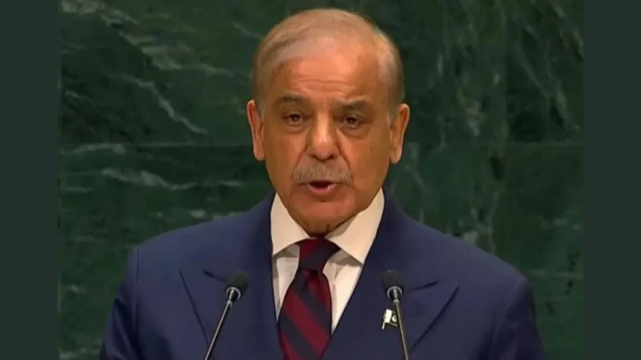 Shehbaz Sharif UNGA Speech: Pakistan PM Rakes Up Kashmir and Issues Water Threats