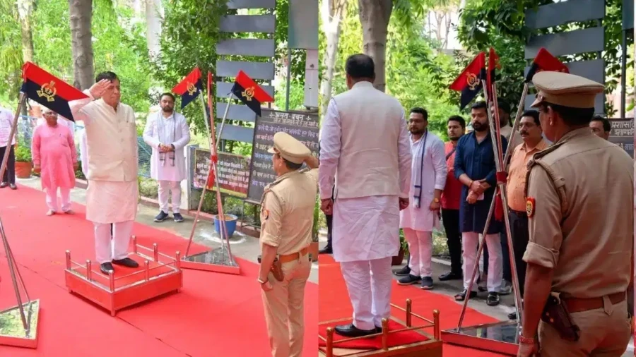 UP Assembly Speaker Satish Mahana Sparks Controversy After Leaving During National Anthem