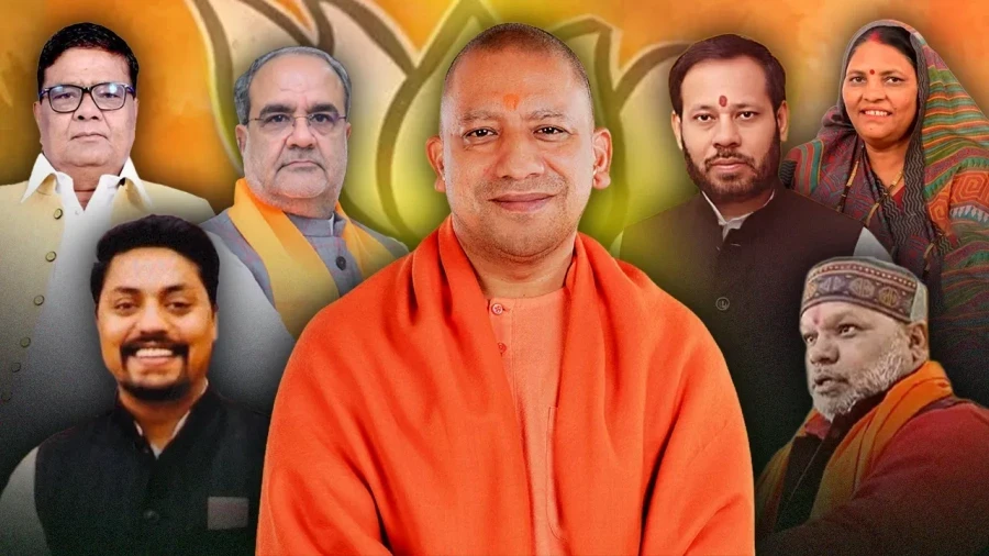 योगी कैबिनेट विस्तार: 1 ब्राह्मण, 2 दलित और 3 OBC मंत्रियों ने ली शपथ, 2027 की तैयारी