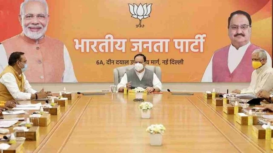 UPमें टिकट वितरण को लेकर BJP की दिल्ली में अहम बैठक कौन लड़ेगा-किसका पत्ता कटेगा;होगी चर्चा।