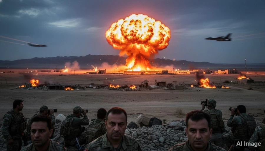 US Conducts Airstrike on Iranian Arms Depot in Isfahan