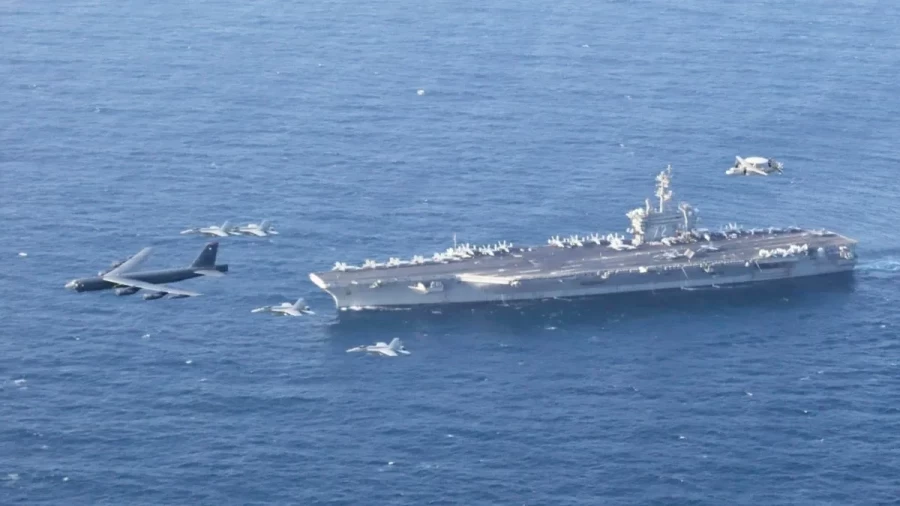 Iran Claims Missile Strike on USS Abraham Lincoln, Issues Severe Warning.
