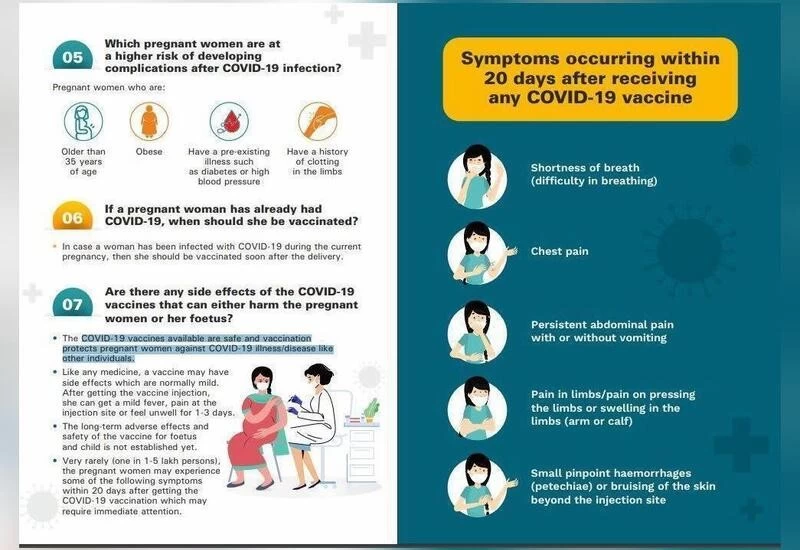 Govt issues guidelines for vaccination of pregnant women against COVID-19