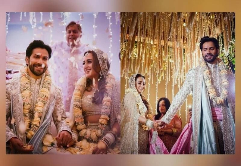 Varun Dhawan gets married to long-time girlfriend Natasha Dalal, shares pics