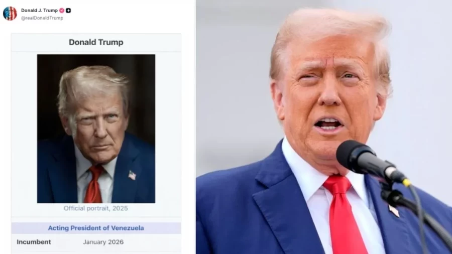 डोनाल्ड ट्रंप का चौंकाने वाला दावा: खुद को बताया 'वेनेजुएला का कार्यवाहक राष्ट्रपति'