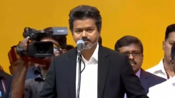 Vijay Sworn In as Tamil Nadu CM: TVK Chief Takes Oath in Chennai, Rahul Gandhi Attends
