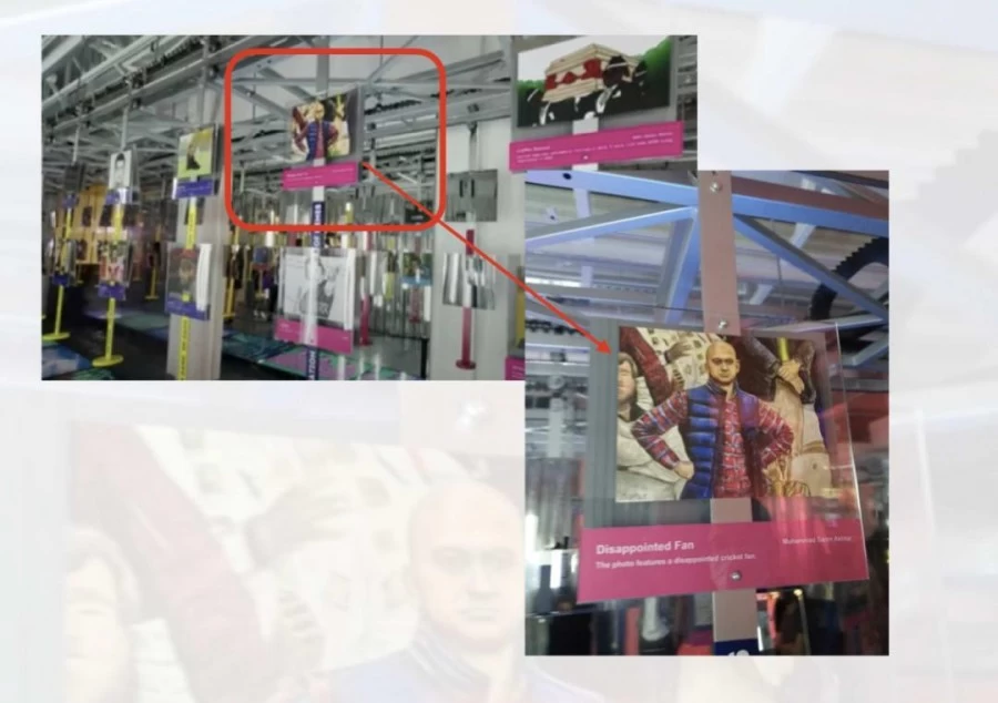 Viral angry Pakistani cricket fan featured in world's first meme museum, shares pic