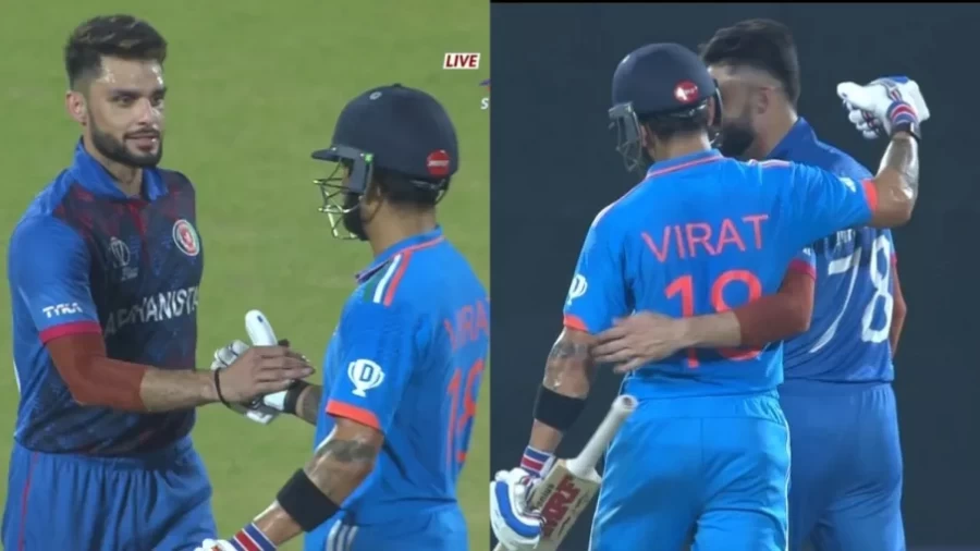 विराट और नवीन उल हक ने भुलाई अपनी दुश्मनी, दिया ऐसा रिएक्शन; VIDEO हुआ वायरल