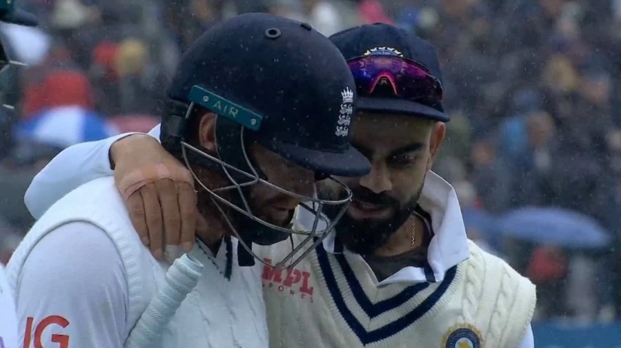 Englands innings was caught for 284 runs in the first innings Jonny Bairstow scored a century.