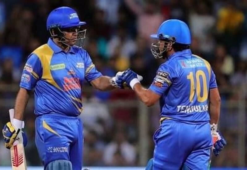 Sachin-Sehwag score 114 runs in 61 balls as India Legends beat Bangladesh Legends
