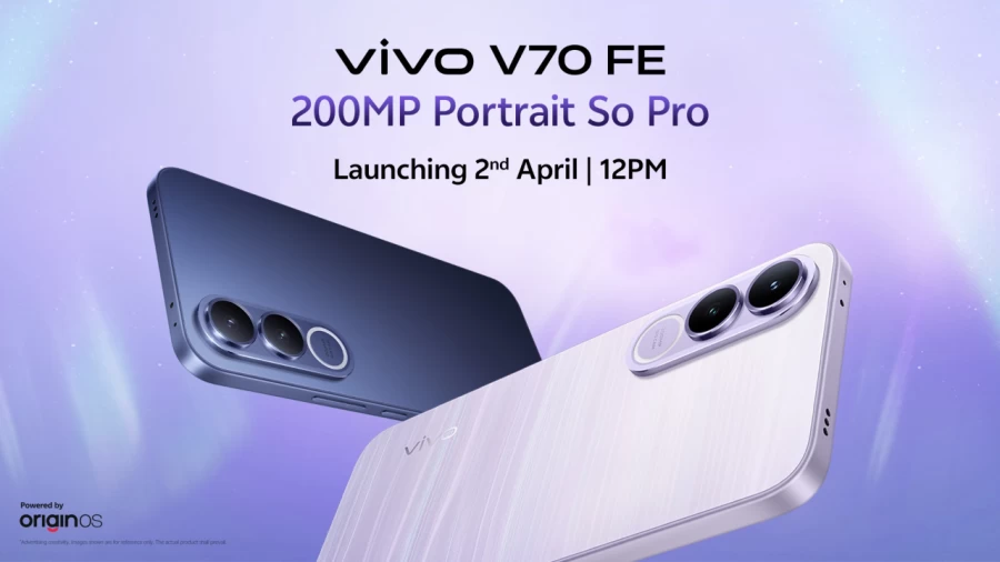 Vivo V70 FE भारत में 2 अप्रैल को करेगा एंट्री, 7000mAh बैटरी के साथ मिलेंगे दमदार फीचर्स, जानें कीमत