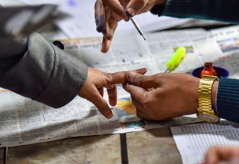 Voter turnout of 70 assembly seats of Delhi election 2020