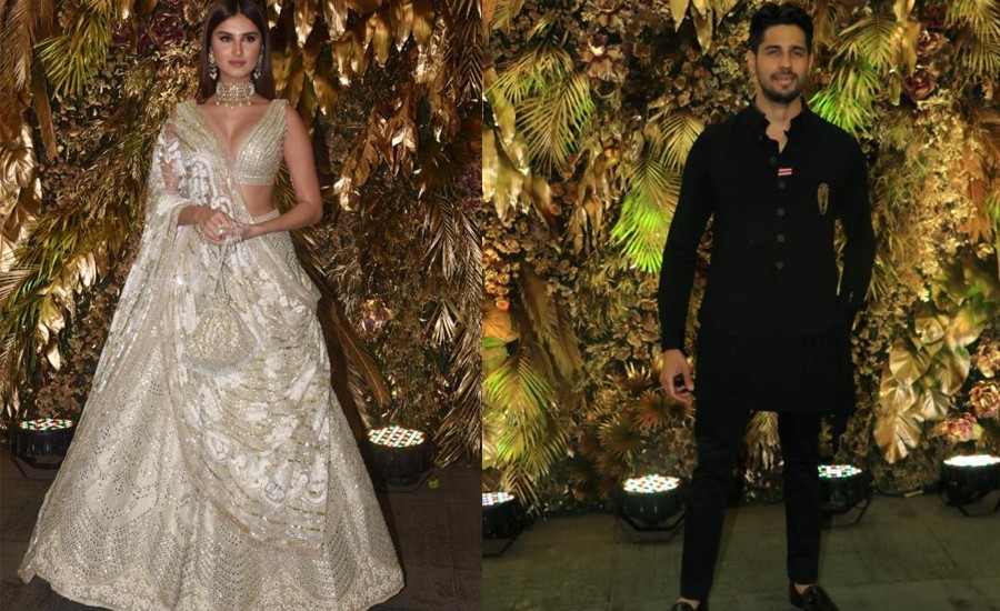 Tara Sutaria & Sidharth Malhotra Make Heads Turn At Wedding Reception 