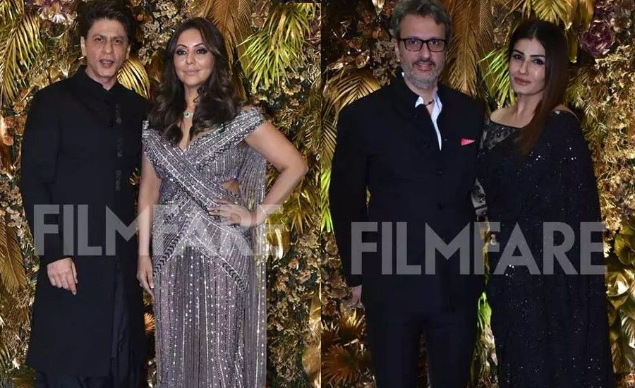 Shah Rukh Khan And Gauri Khan Make For A Stunning Pair At Reception