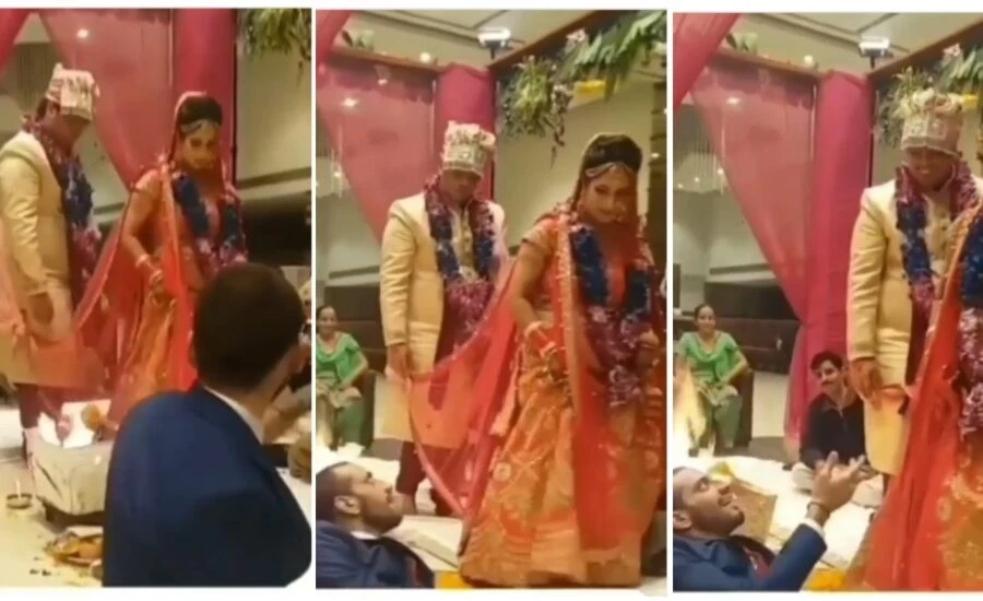 Punjabi wedding viral video indian wedding traditions funny video trending