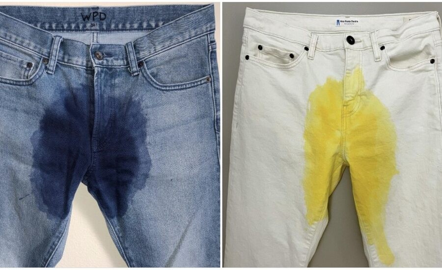 Wet pants fashion trend goes viral photos on social media weird photos