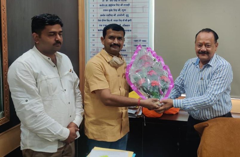 प्रदेश मंत्री बनने पर भाजपा नेता श्रवण सिंह बगड़ी का सम्मान