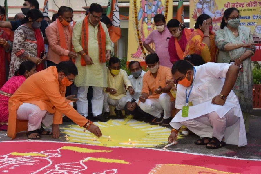 मर्यादा पुरूषोत्तम भगवान श्रीराम मंदिर निर्माण के भूमि पूजन का पावन अवसर हम सभी राम भक्तों के लिए गौरव का क्षण है- डाॅ. सतीश पूनियां