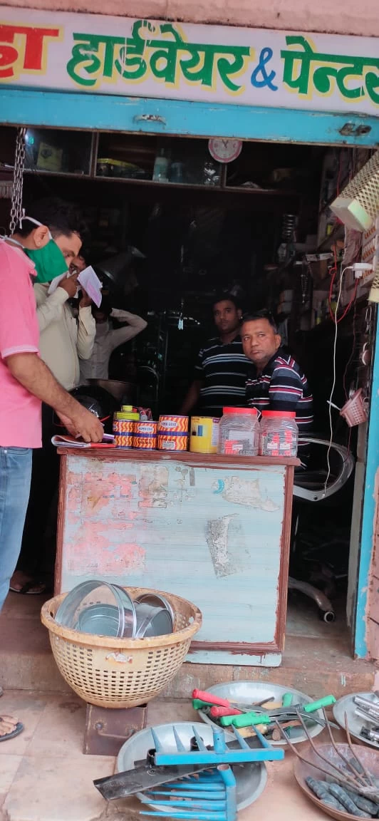 भीनमाल में कोरोना तो बेकाबू, शहरवासी भी बरत रहे लापरवाही