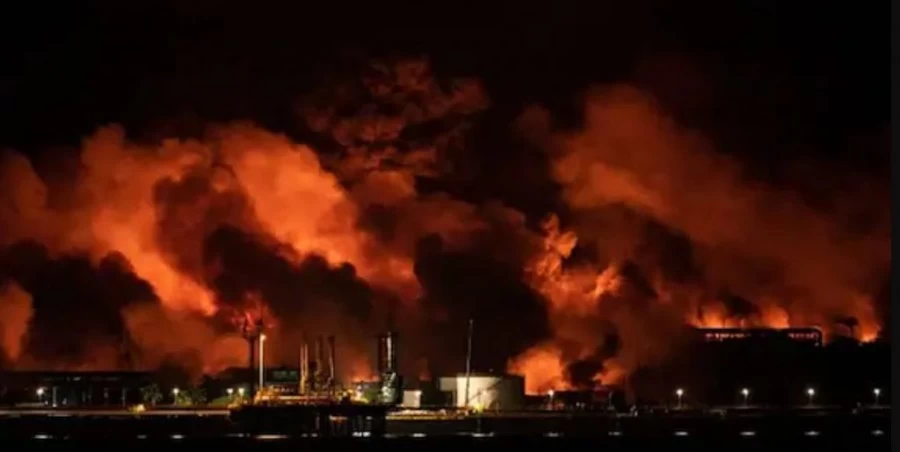 Massive fire breaks out in Egypts capital Cairo 41 dead many scorched