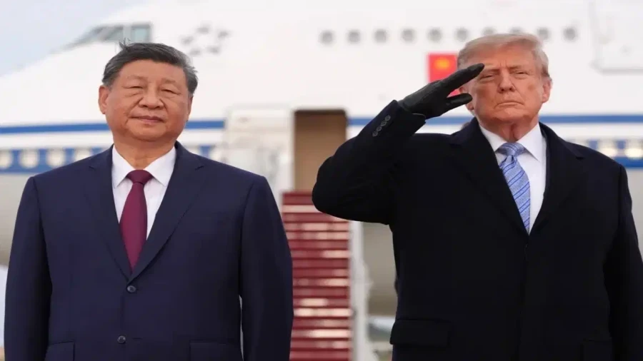 Trump Breaks Protocol To Welcome Xi Jinping At Airport For US Visit
