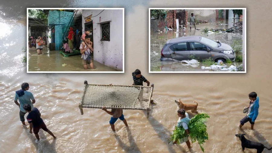 Crops destroyed, water in houses... Yamuna's rising water level is increasing heartbeats